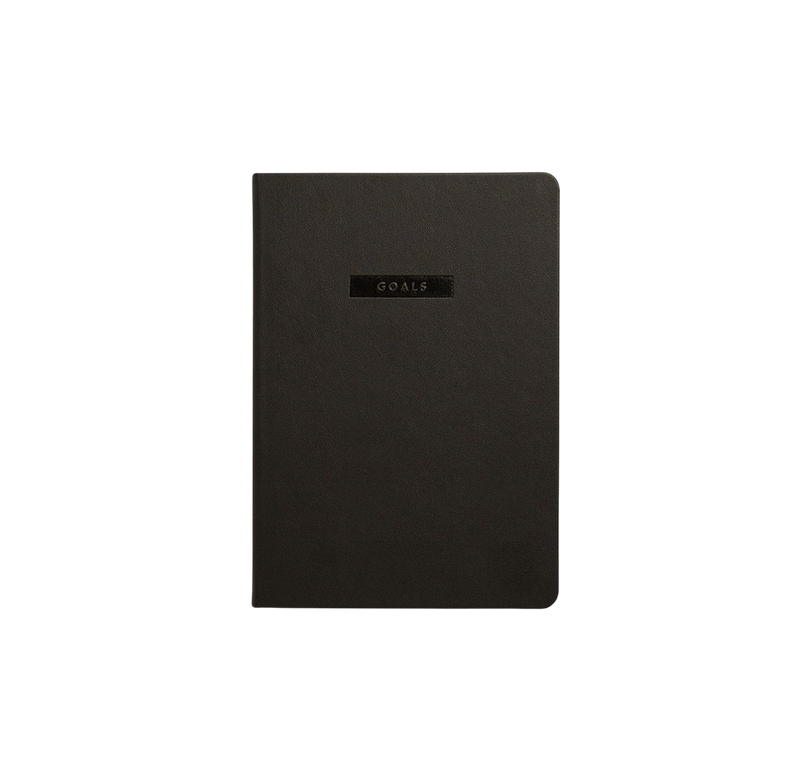 MiGoals - Goals Journal - Soft Cover - Black