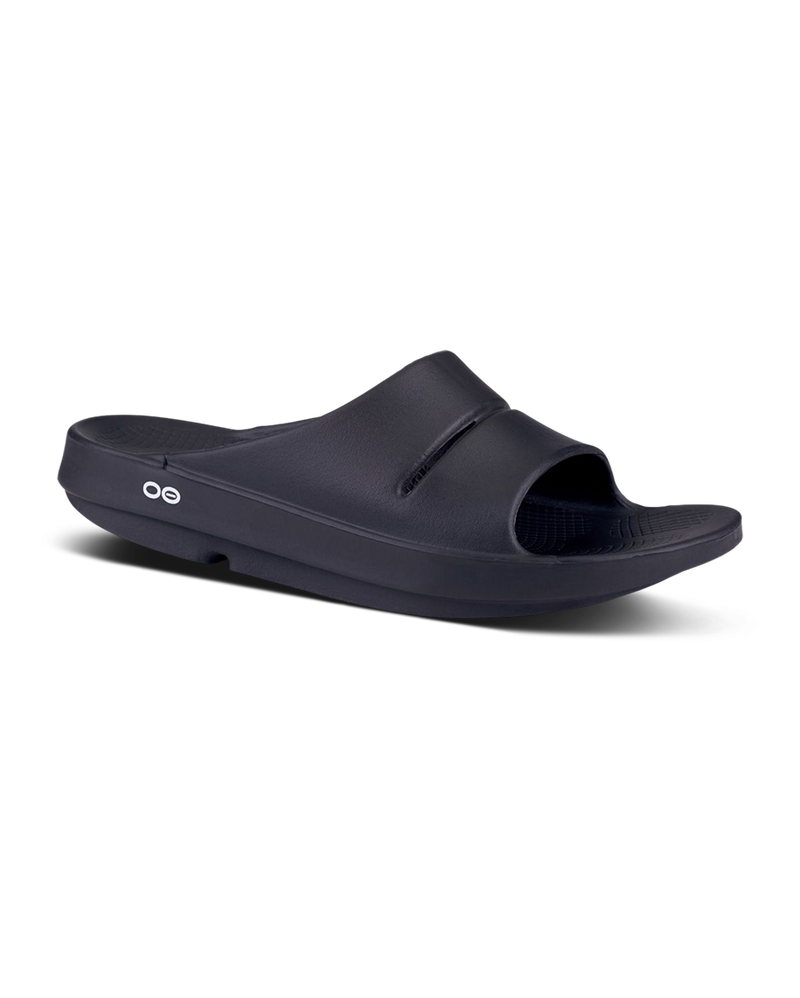 OOFOS_Women's OOahh Slide_Black