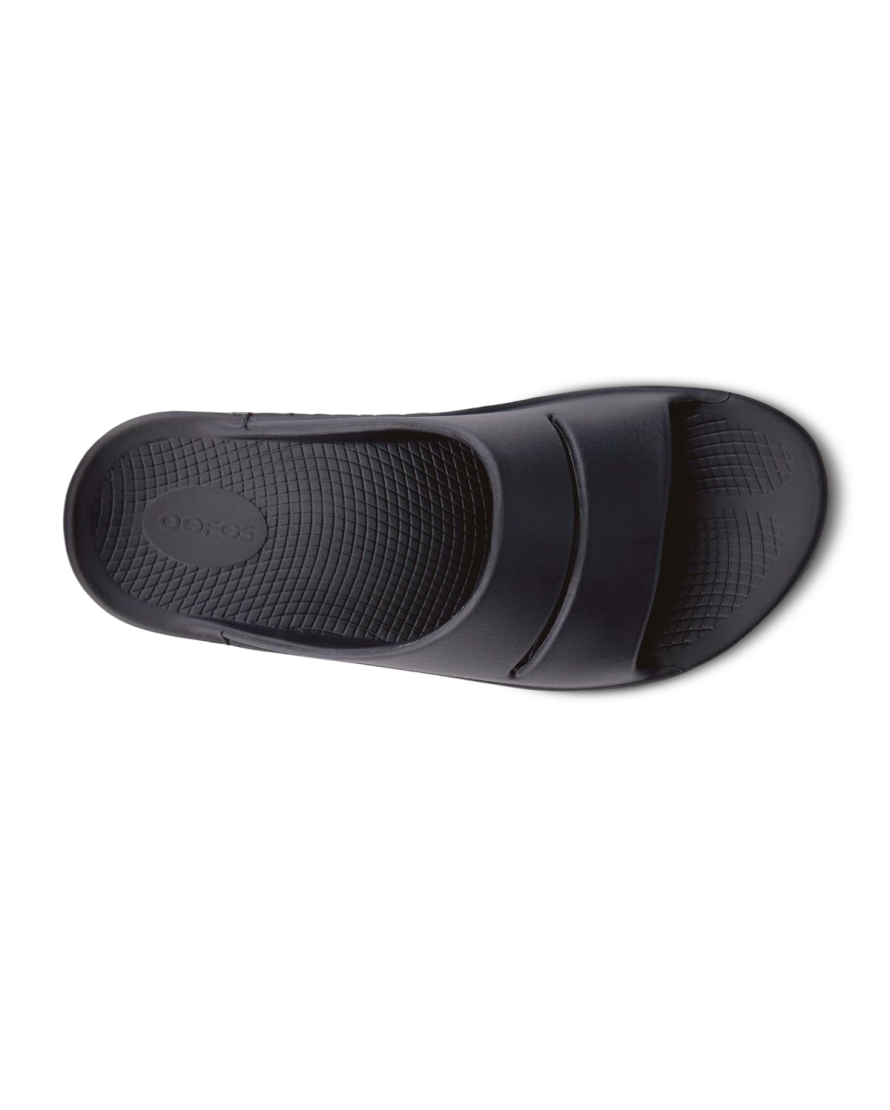 OOFOS_Women's OOahh Slide_Black