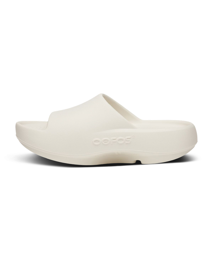OOFOS_Women's OOahh PLUS_Chalk