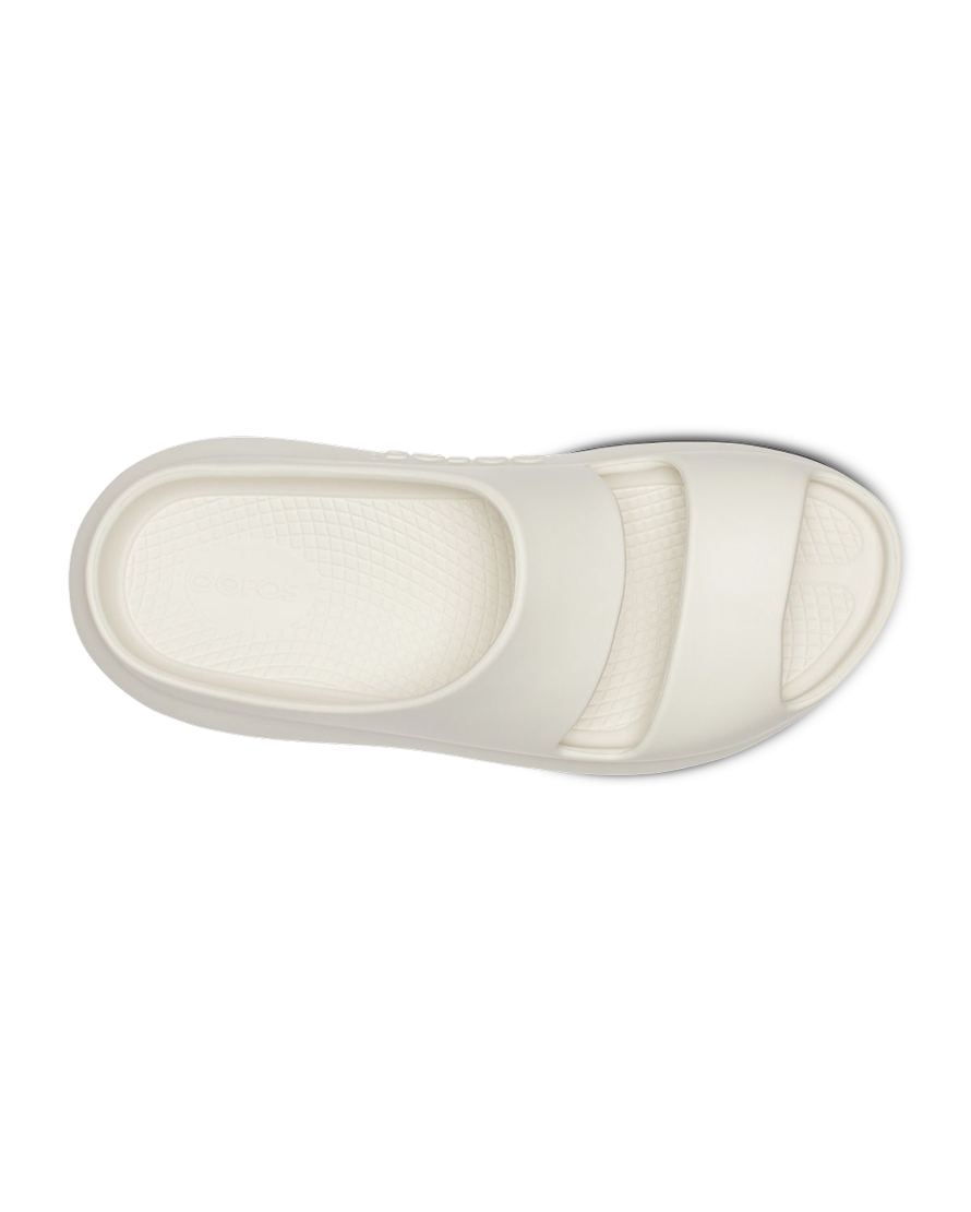 OOFOS_Women's OOyea PLUS_Chalk
