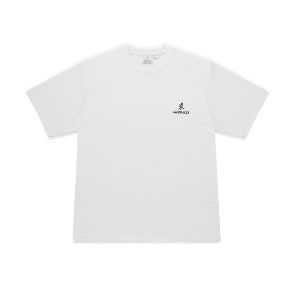 one point logo tee - white
