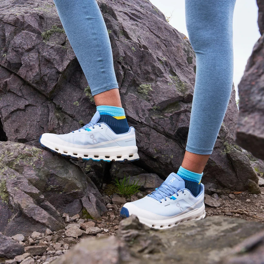Feetures_Trail Max Cushion Quarter_Mountain High Blue