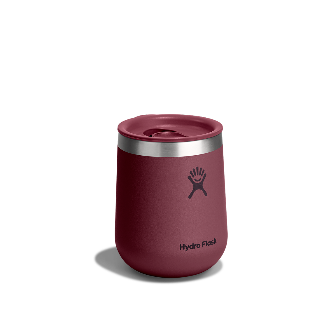10oz (296mL) Ceramic Wine Tumbler - Burgundy