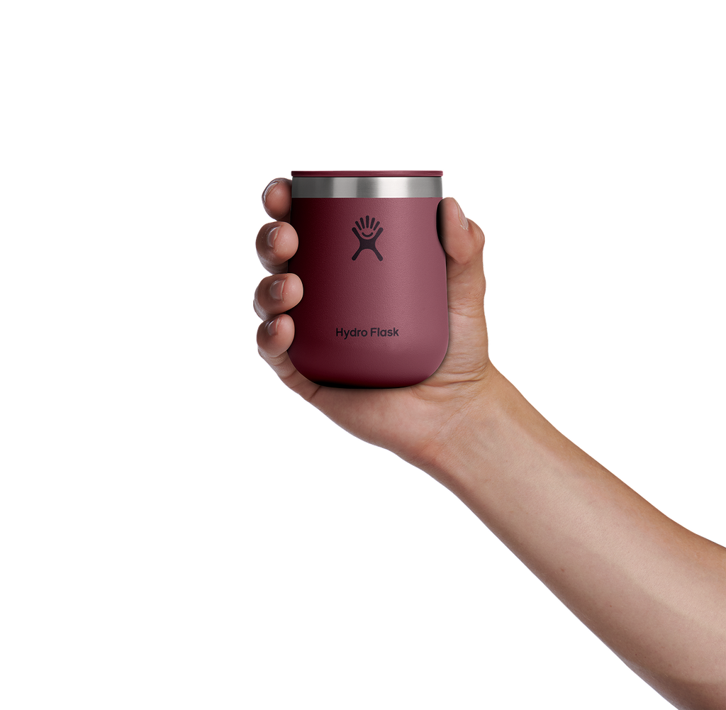 10oz (296mL) Ceramic Wine Tumbler - Burgundy
