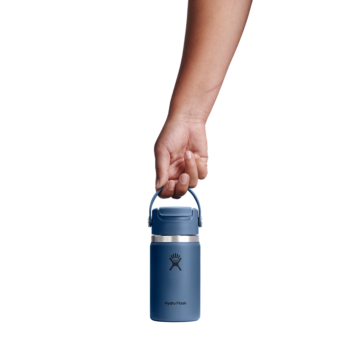 12oz (354mL) Travel Mug Flip Sip Cap - Harbor Blue
