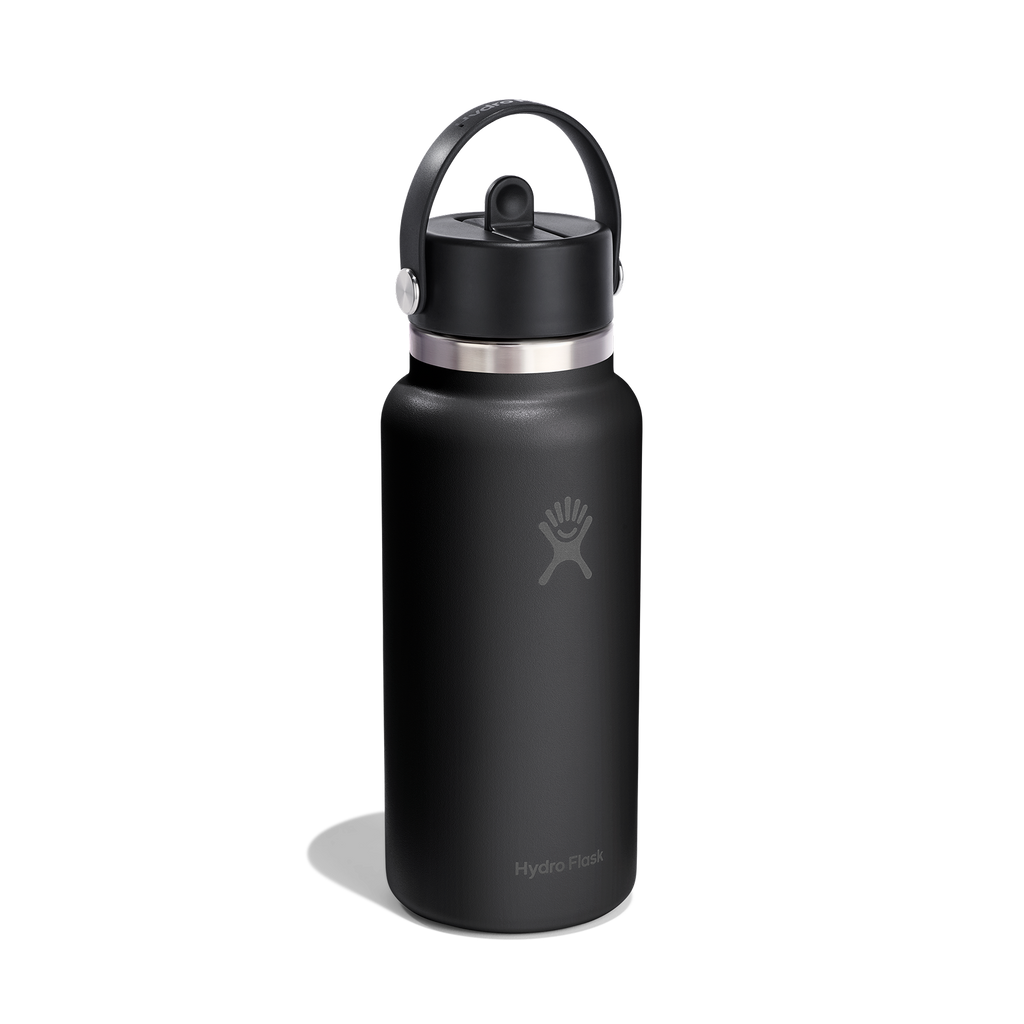 Hydro Flask_32oz (946mL) Wide Flex Straw Cap_Black