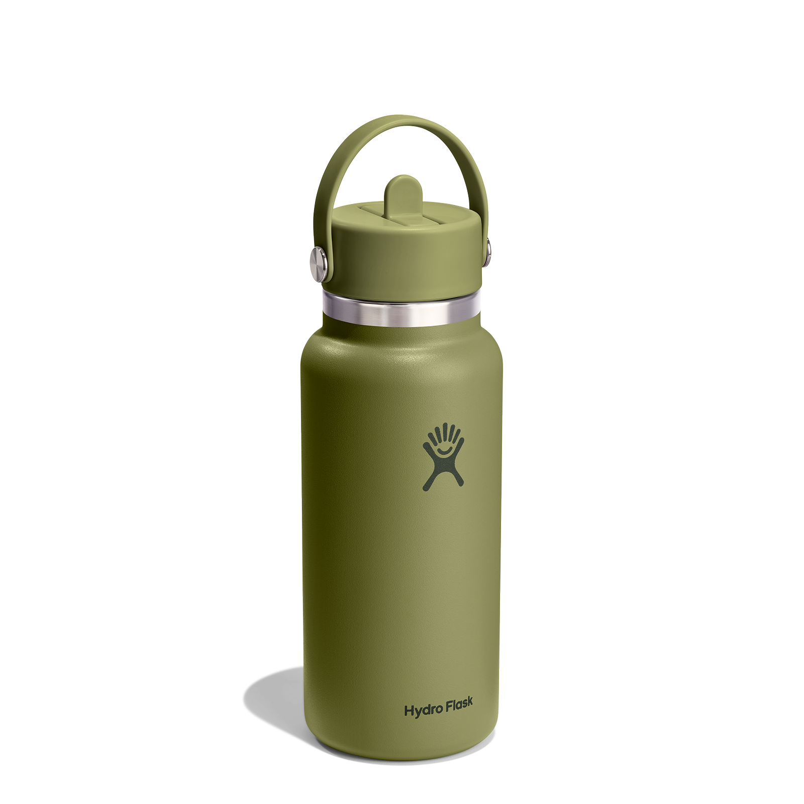 Hydro Flask_32oz (946mL) Wide Flex Straw Cap_Palmer Green