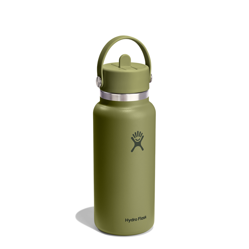 Hydro Flask_32oz (946mL) Wide Flex Straw Cap_Palmer Green