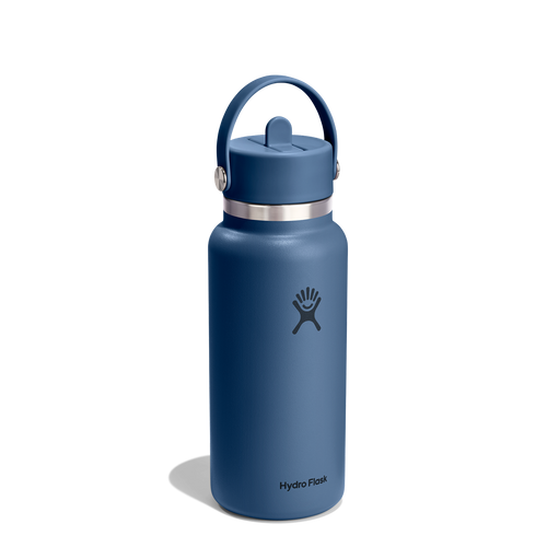 Hydro Flask_32oz (946mL) Wide Flex Straw Cap_Harbor Blue