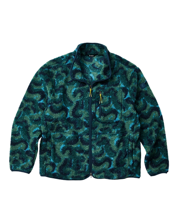 Men's Amigazo Fleece Jacket - Brush Clouds and Oasis