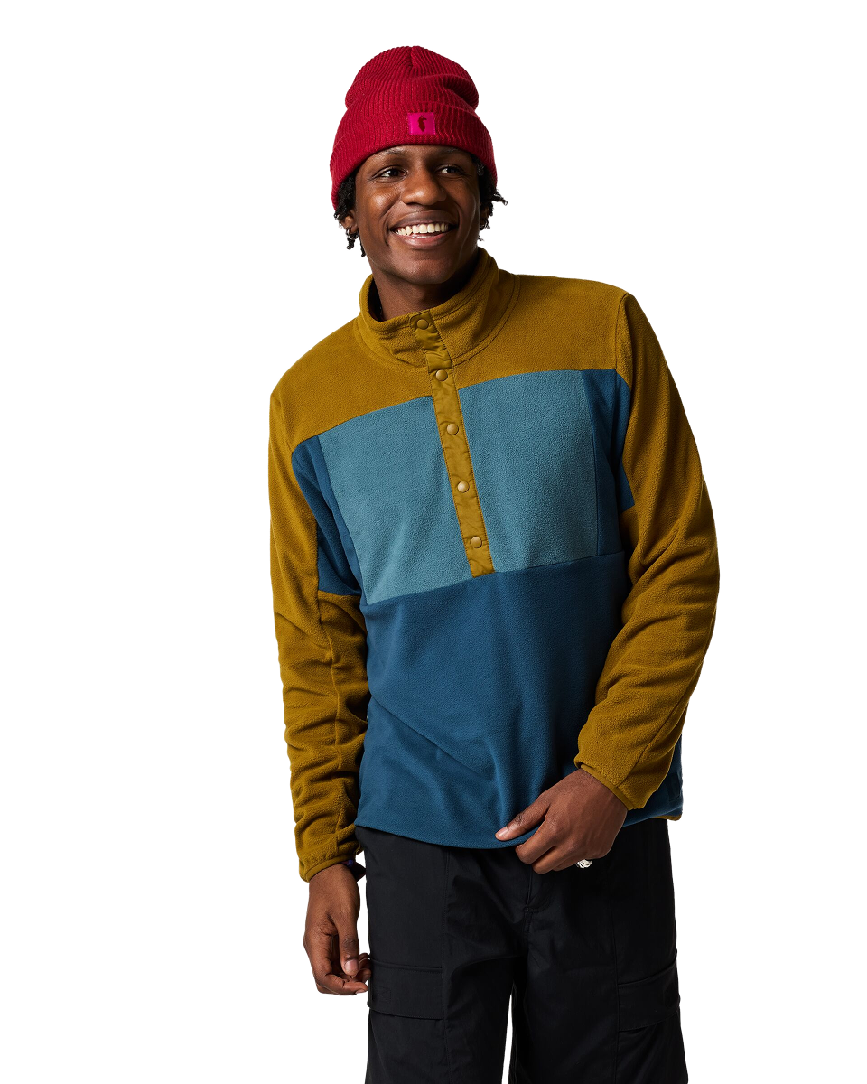 Cotopaxi_Men's Encima Fleece Pullover_Log Cabin / Indigo