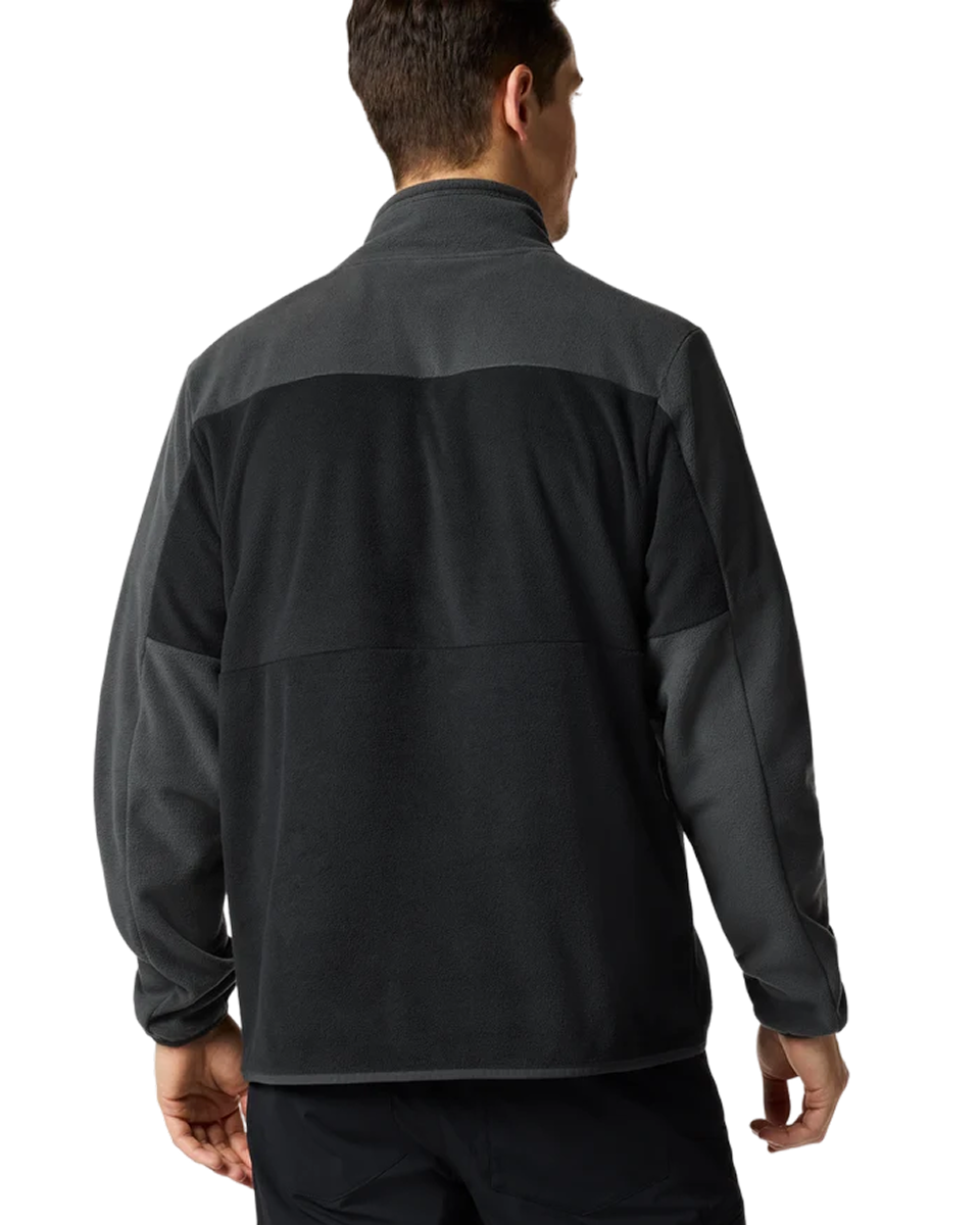 Men's Encima Fleece Pullover - Charcoal and Black