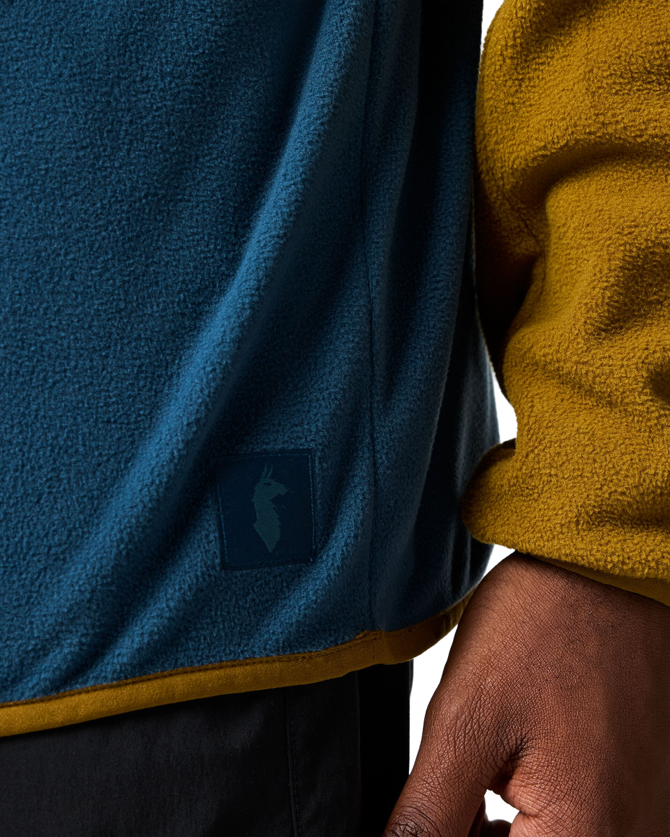 Cotopaxi_Men's Encima Fleece Pullover_Log Cabin / Indigo