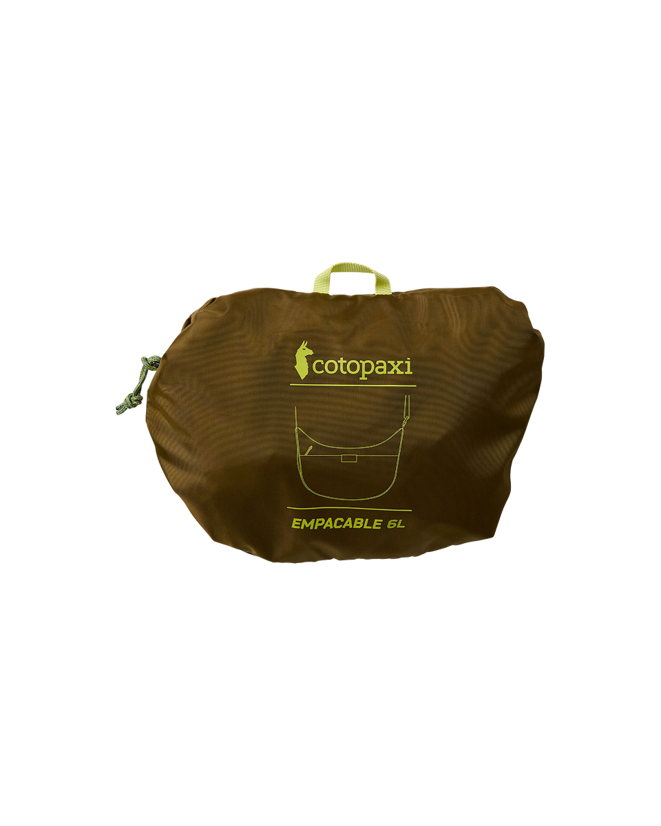 Cotopaxi_Empacable 6L Crescent Bag_Log Cabin