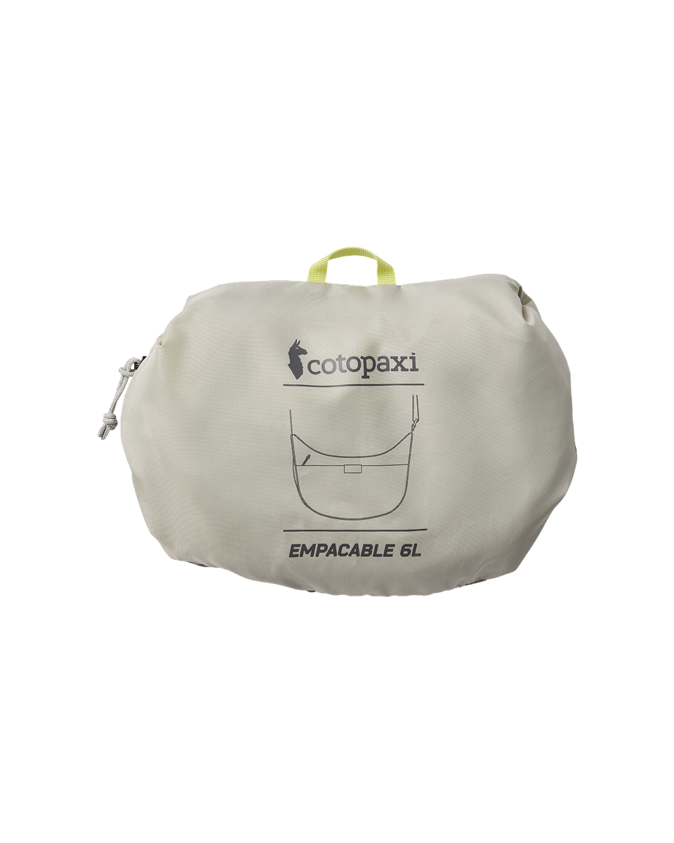 Cotopaxi_Empacable 6L Crescent Bag_Mineral