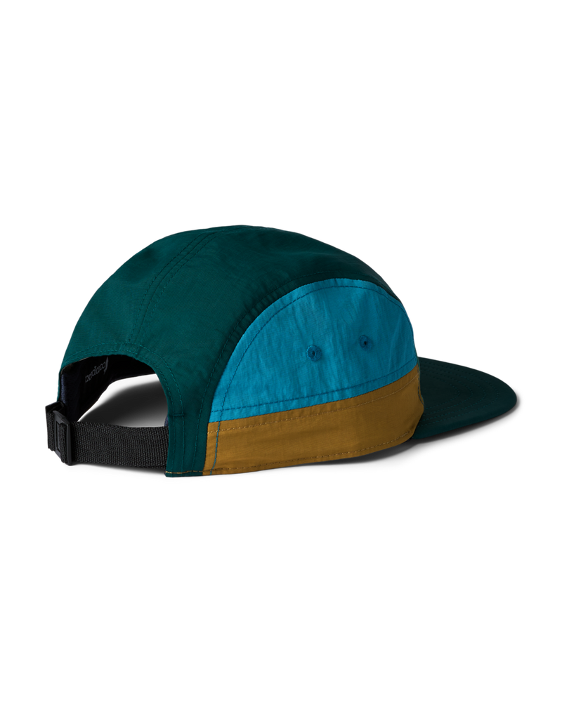 Cotopaxi_Zen Garden Tech 5-Panel Hat_Juniper / Deep Ocean