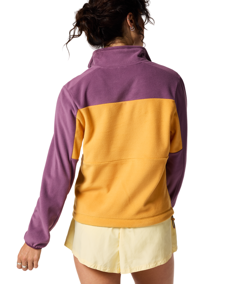 Cotopaxi_Women's Encima Fleece Pullover_Log Cabin / Chalk