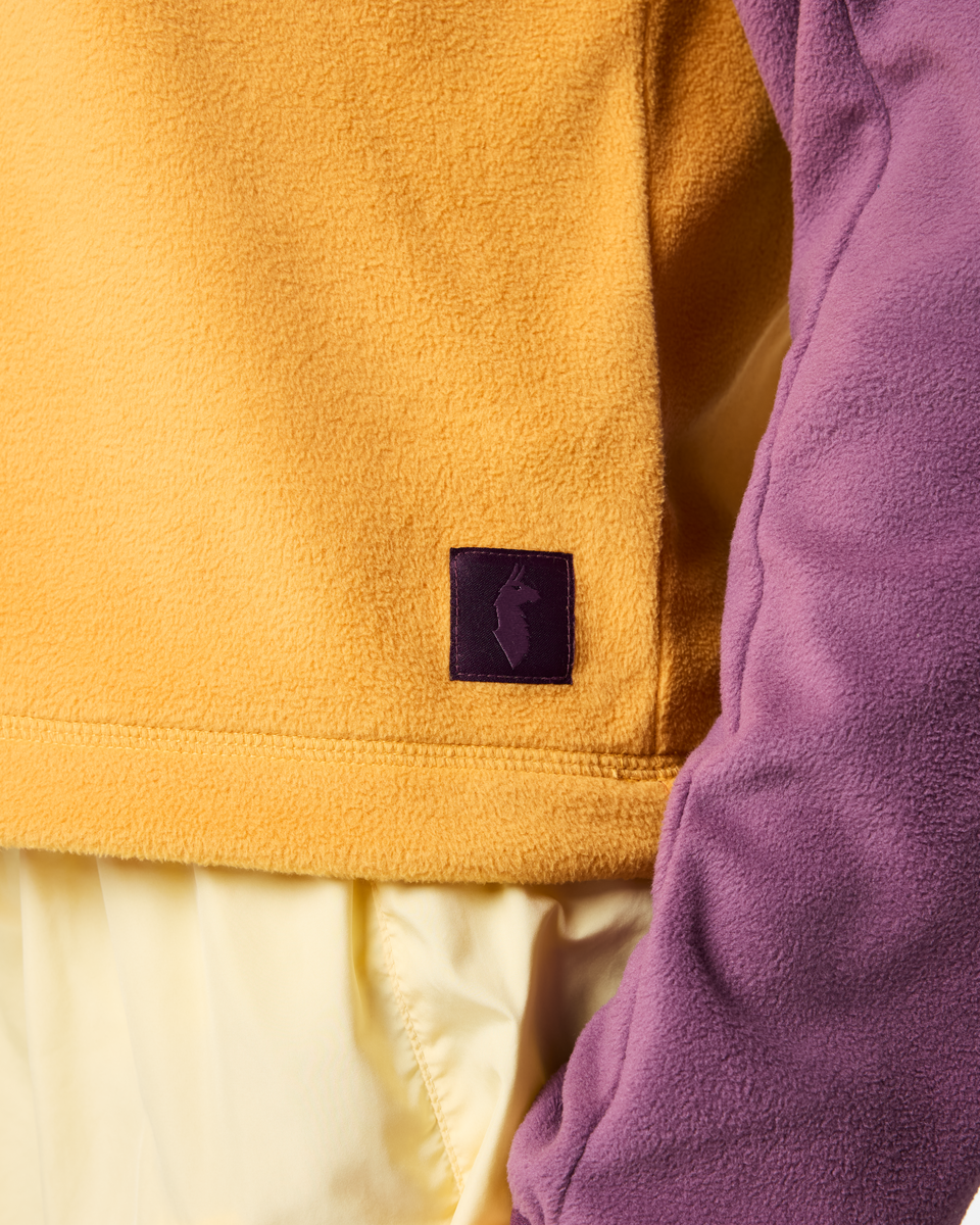 Cotopaxi_Women's Encima Fleece Pullover_Log Cabin / Chalk