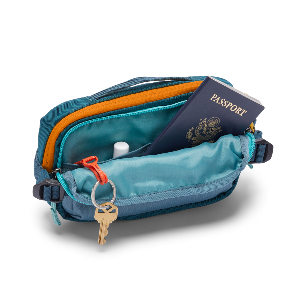 Cotopaxi_Allpa X 1.5L Hip Pack_Blue Spruce / Abyss