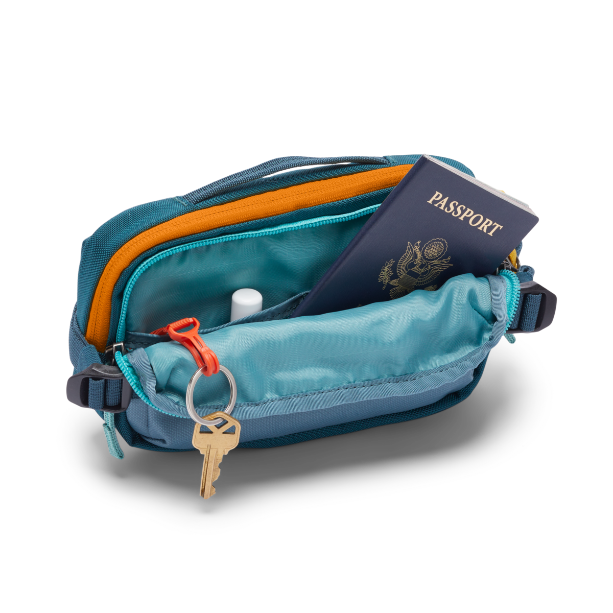 Cotopaxi_Allpa X 1.5L Hip Pack_Blue Spruce / Abyss