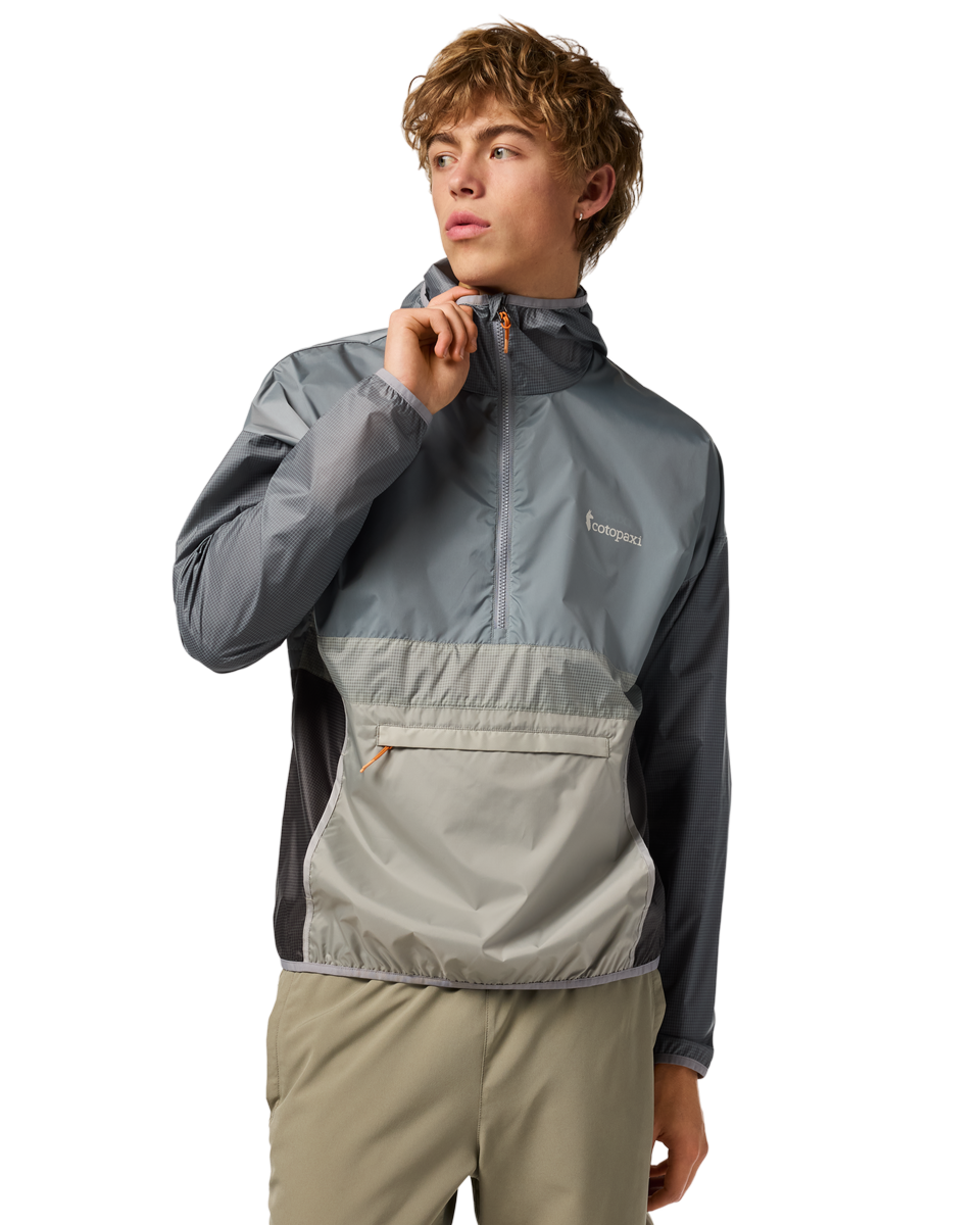Cotopaxi_Men's Teca Half-Zip Windbreaker_Storm Clouds