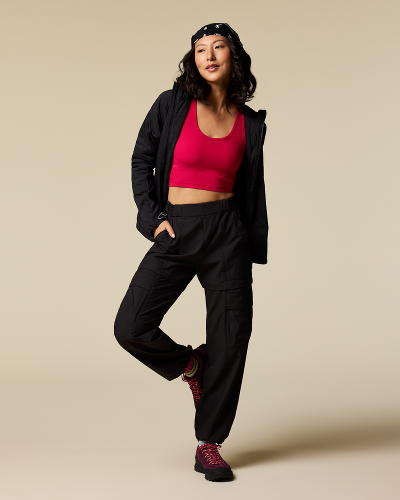 Cotopaxi_Women's Losdos Zip-Off Pant_Cotopaxi Black
