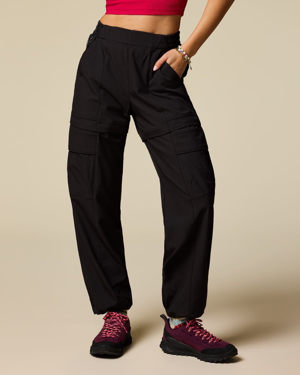 Cotopaxi_Women's Losdos Zip-Off Pant_Cotopaxi Black