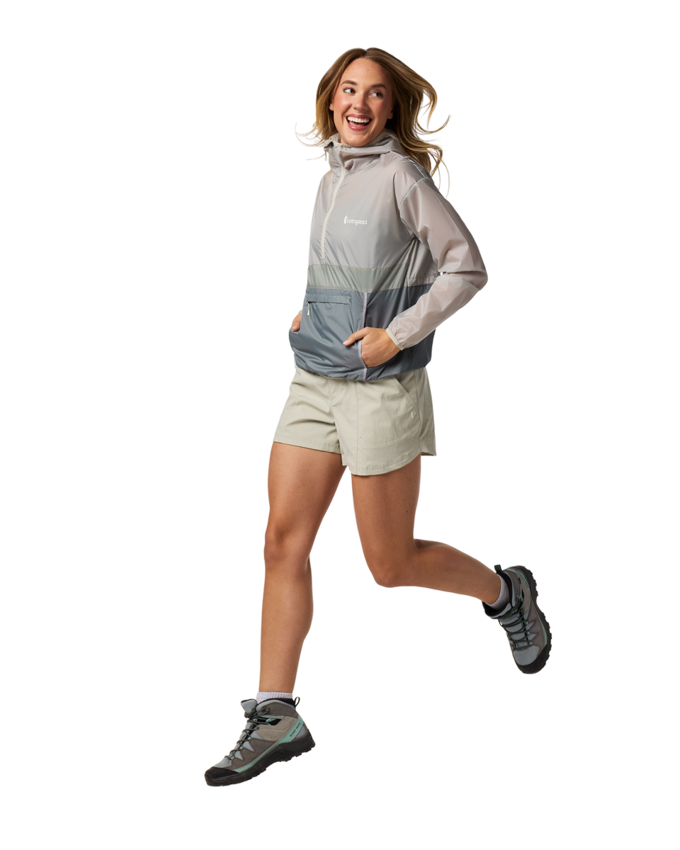 Cotopaxi_Women's Teca Half-Zip Windbreaker_Spicy